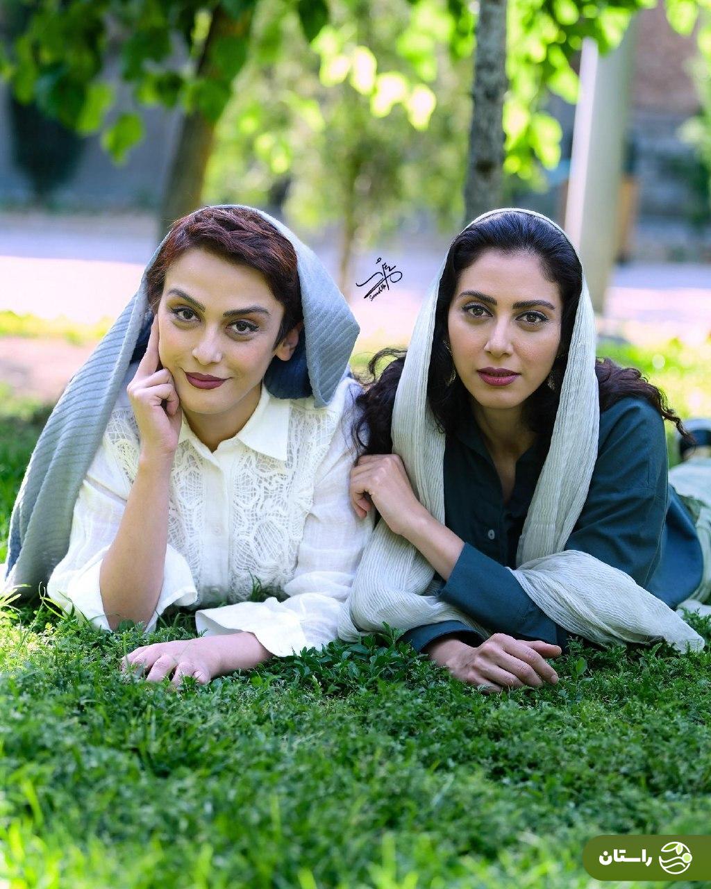 تصاویر زیبا و جذاب دو نفره از مارال و مونا فرجاد