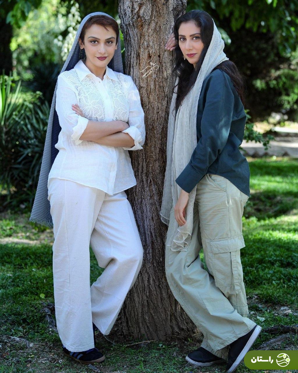 تصاویر زیبا و جذاب دو نفره از مارال و مونا فرجاد