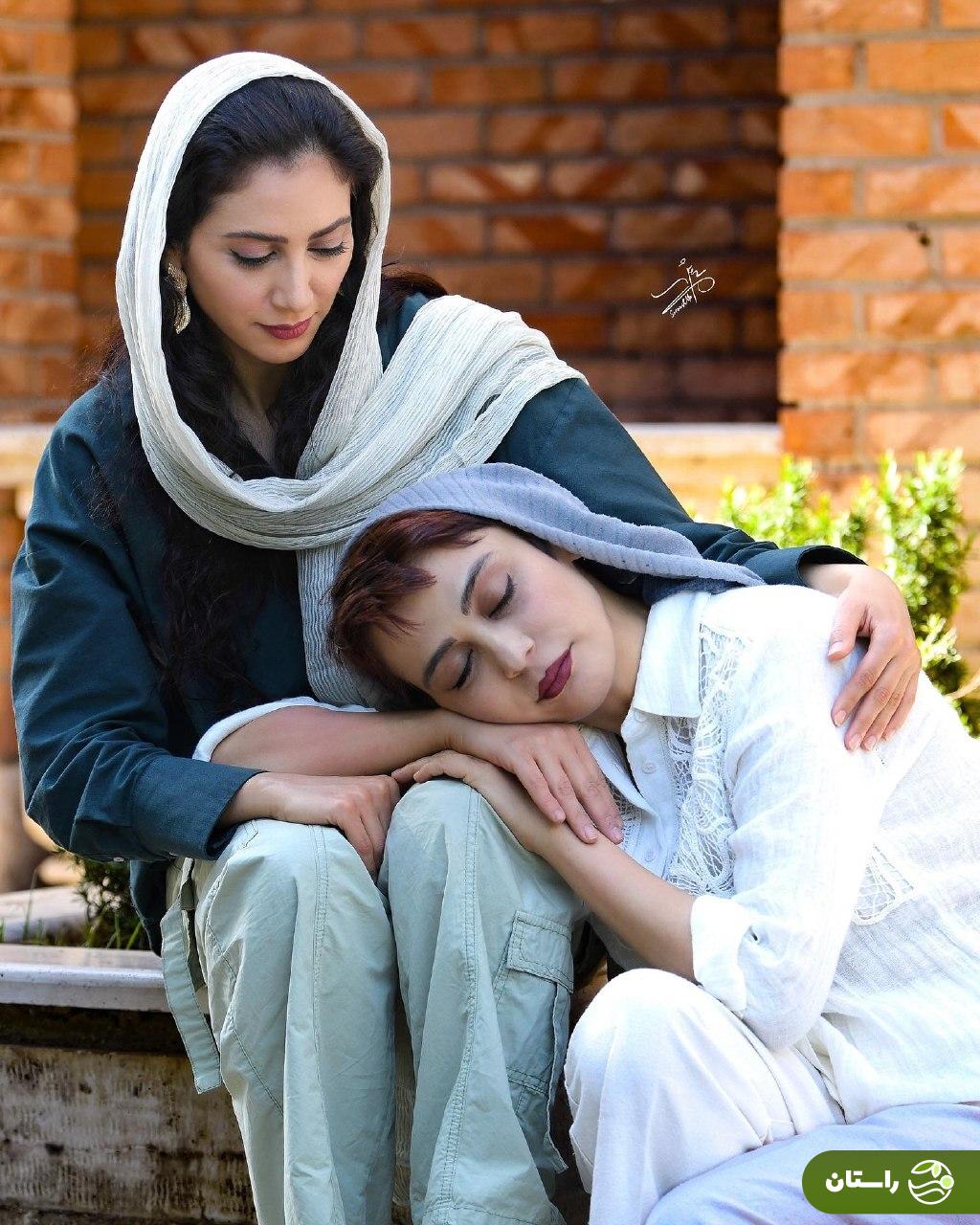 تصاویر زیبا و جذاب دو نفره از مارال و مونا فرجاد