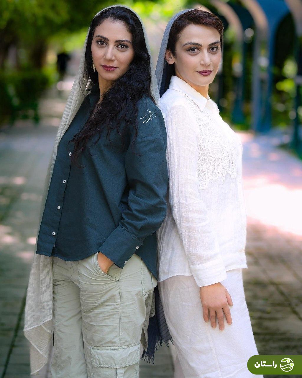 تصاویر زیبا و جذاب دو نفره از مارال و مونا فرجاد