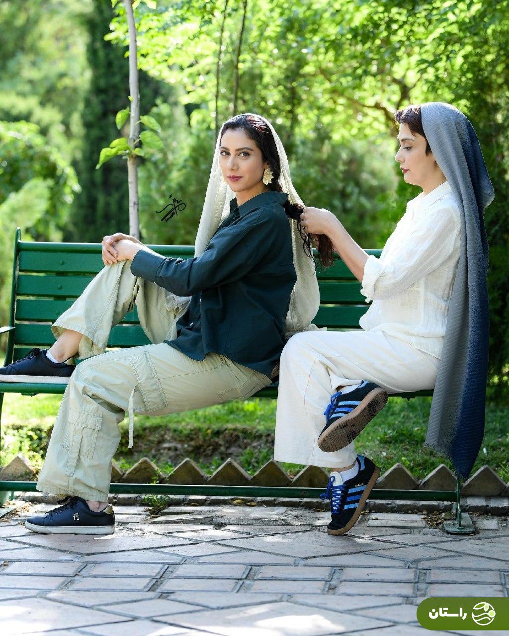 تصاویر زیبا و جذاب دو نفره از مارال و مونا فرجاد