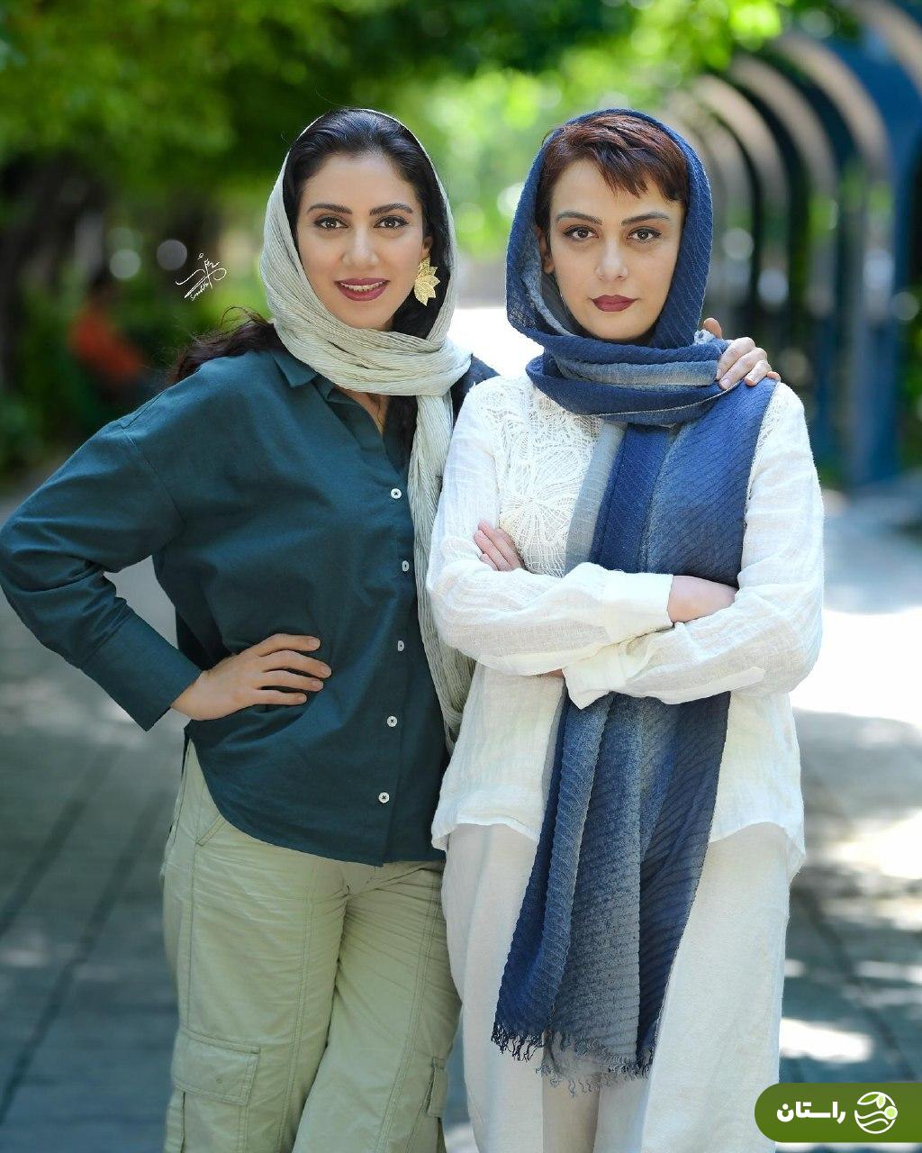 تصاویر زیبا و جذاب دو نفره از مارال و مونا فرجاد