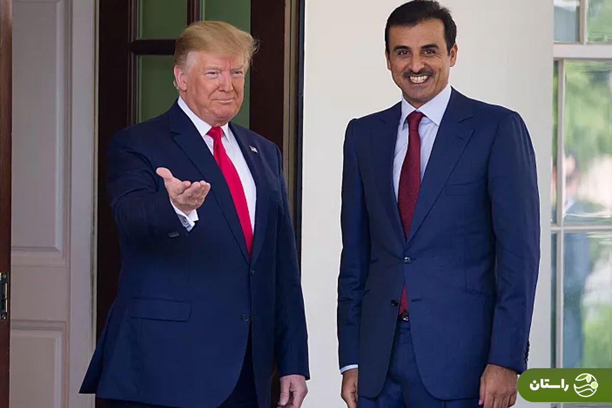 هدیه بوئینگ لوکس ۴۰۰ میلیون دلاری قطر به ترامپ جنجال به پا کرد هدیه بوئینگ لوکس ۴۰۰ میلیون دلاری قطر به ترامپ جنجال به پا کرد