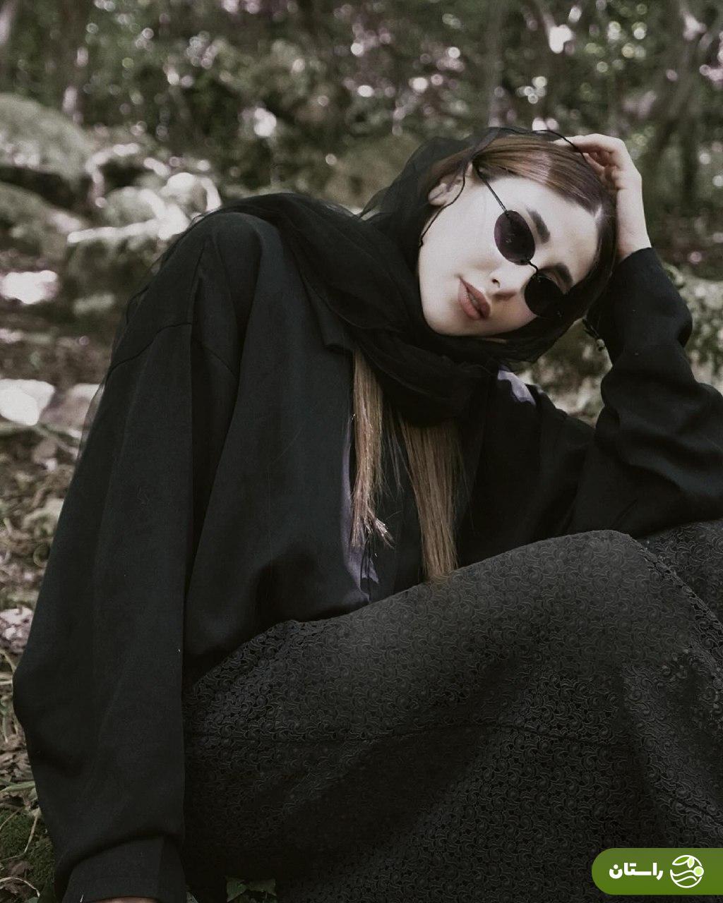 عکس | ژست‌های ناهید کیانی در طبیعت‌گردی