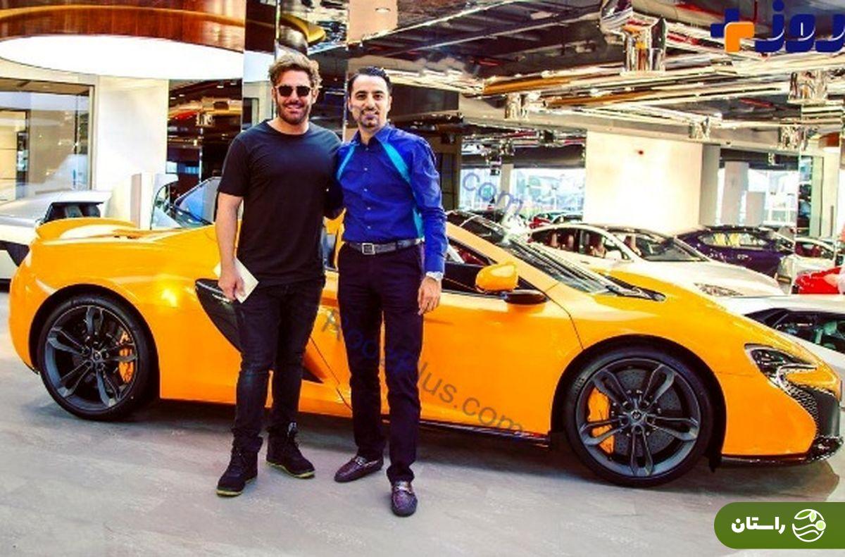 عکس | رونمایی محمدرضا گلزار از ماشین جدید فوق لاکچریاش عکس | رونمایی محمدرضا گلزار از ماشین جدید فوق لاکچریاش