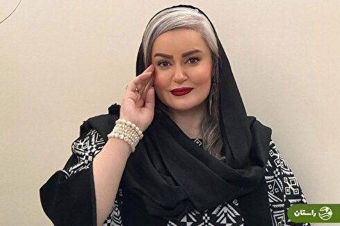 عکس | تونل زمان؛ چهره نعیمه نظام دوست در پشت صحنه سریال برگ و باد؛ سال ۱۳۷۶