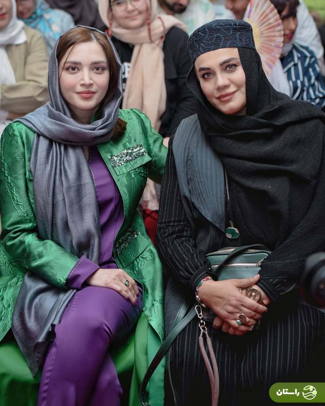 تصاوی | استایل بهنوش طباطبایی در جشن امضای کتاب «سووشون» در نمایشگاه کتاب