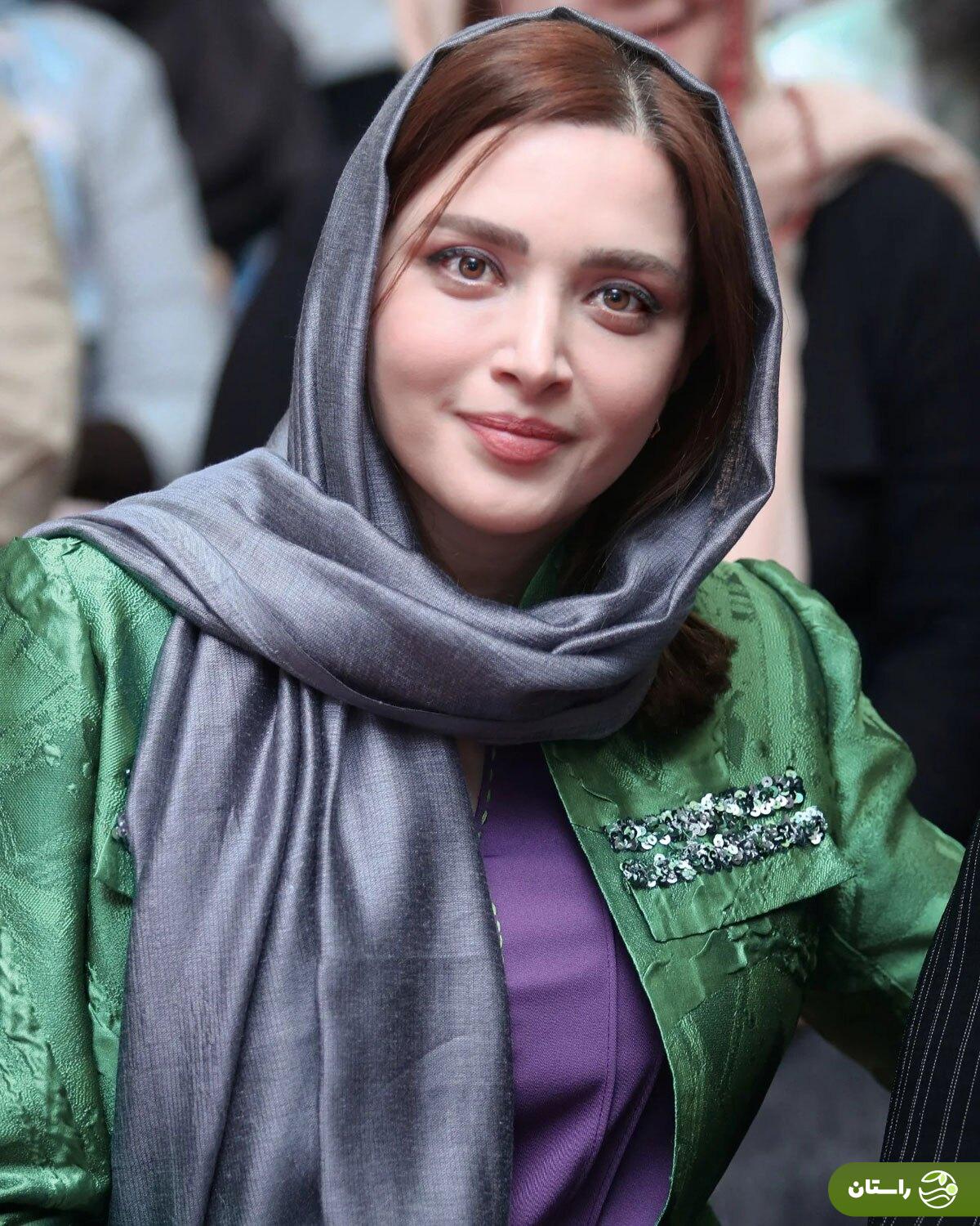 تصاوی | استایل بهنوش طباطبایی در جشن امضای کتاب «سووشون» در نمایشگاه کتاب