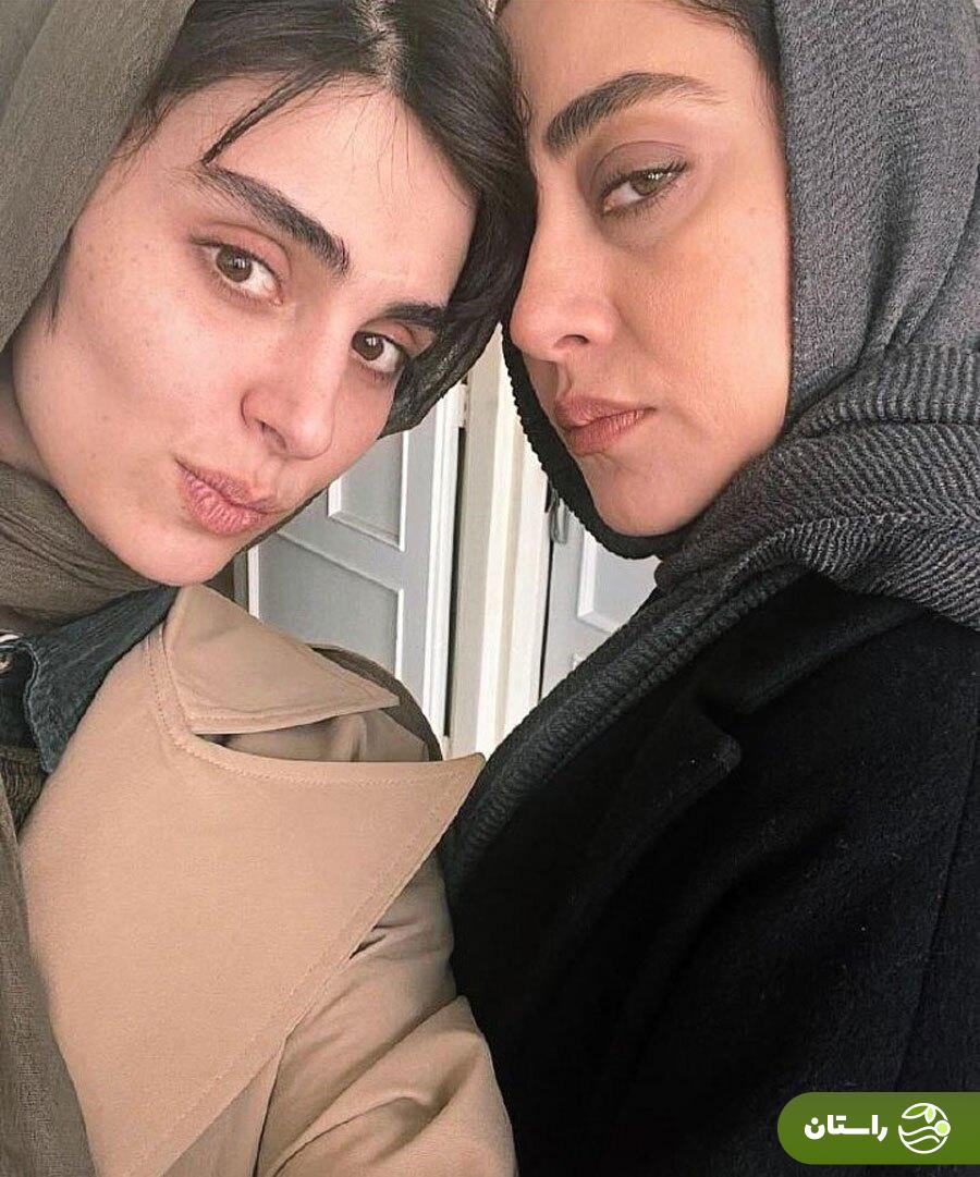 تصاویر دیدنی بهاره کیان افشار با لاله مرزبان و میرسعید مولویان پس از پایان سریال آبان