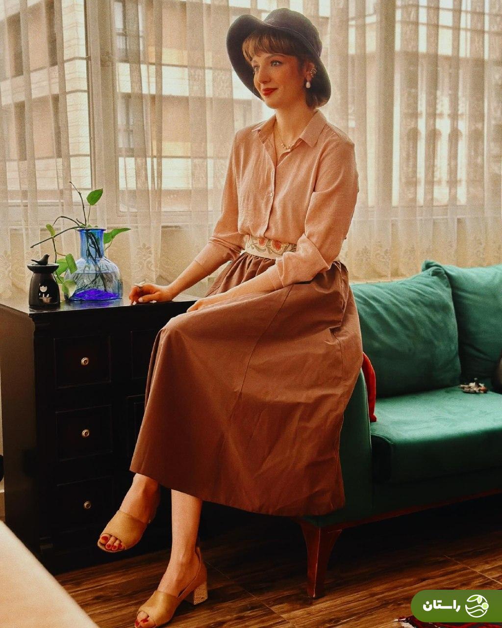 تصاویر تازه‌ از مهسا حجازی (شیرین) با محمدرضا غفاری (آرش) و هوتن شکیبا (خسرو) در پشت صحنه سریال تاسیان