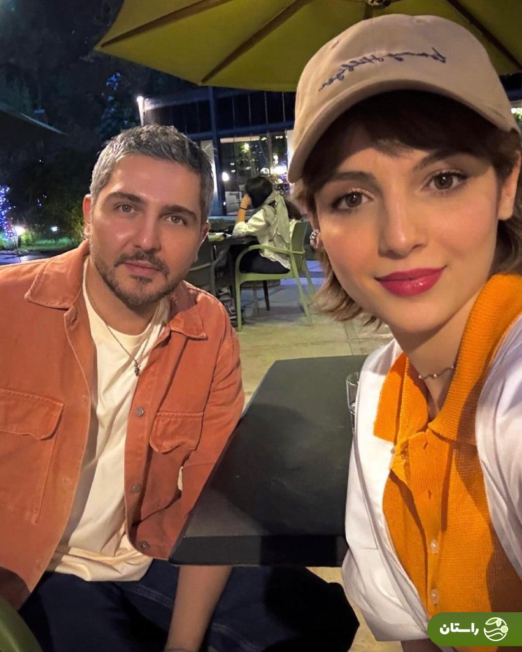 تصاویر تازه‌ از مهسا حجازی (شیرین) با محمدرضا غفاری (آرش) و هوتن شکیبا (خسرو) در پشت صحنه سریال تاسیان