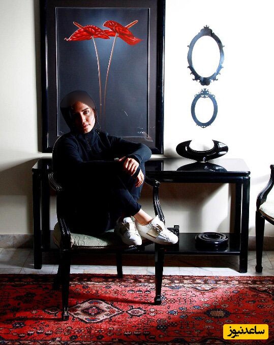 الناز شاکردوست در خانه زیبایش