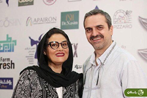 ویدئو | شبنم مقدمی و همسرش علیرضا آرا در مراسم شب بازیگر