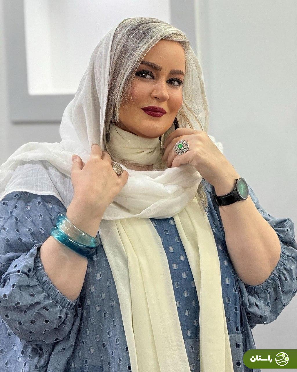 عکس | ژست‌های نعیمه نظام‌دوست با چهره و رنگ مو جدید