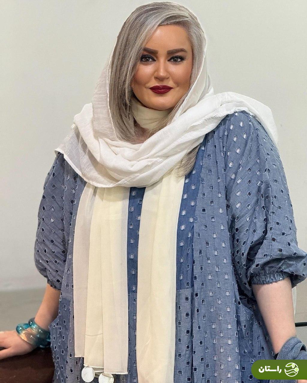 عکس | ژست‌های نعیمه نظام‌دوست با چهره و رنگ مو جدید