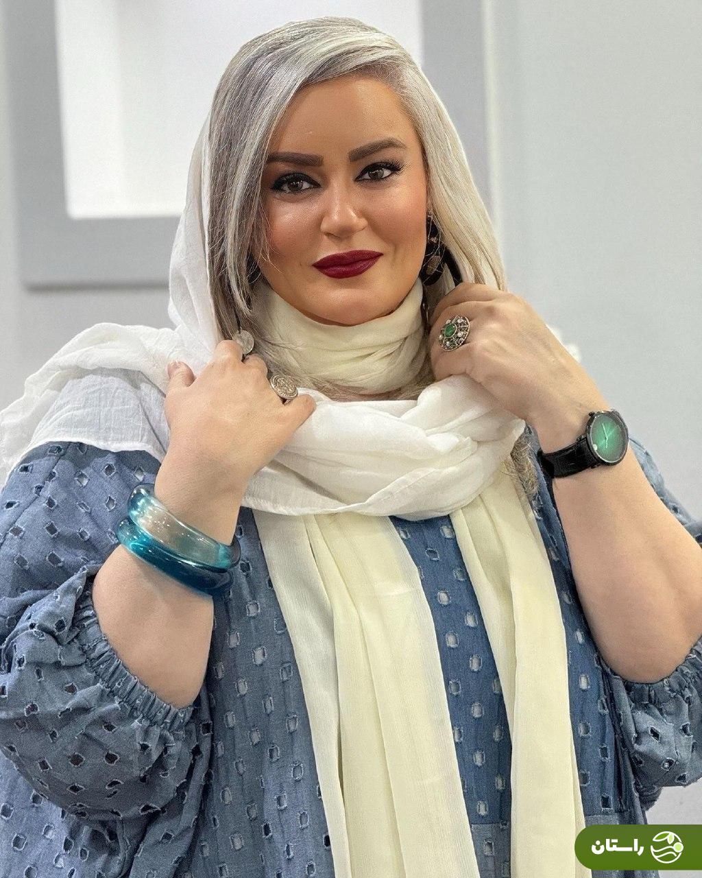 عکس | ژست‌های نعیمه نظام‌دوست با چهره و رنگ مو جدید