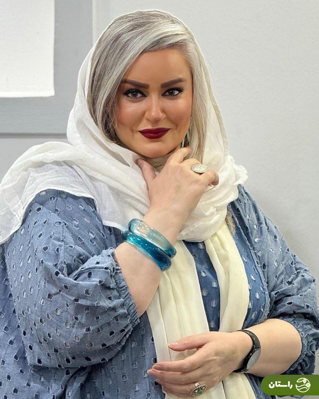 عکس | ژست‌های نعیمه نظام‌دوست با چهره و رنگ مو جدید