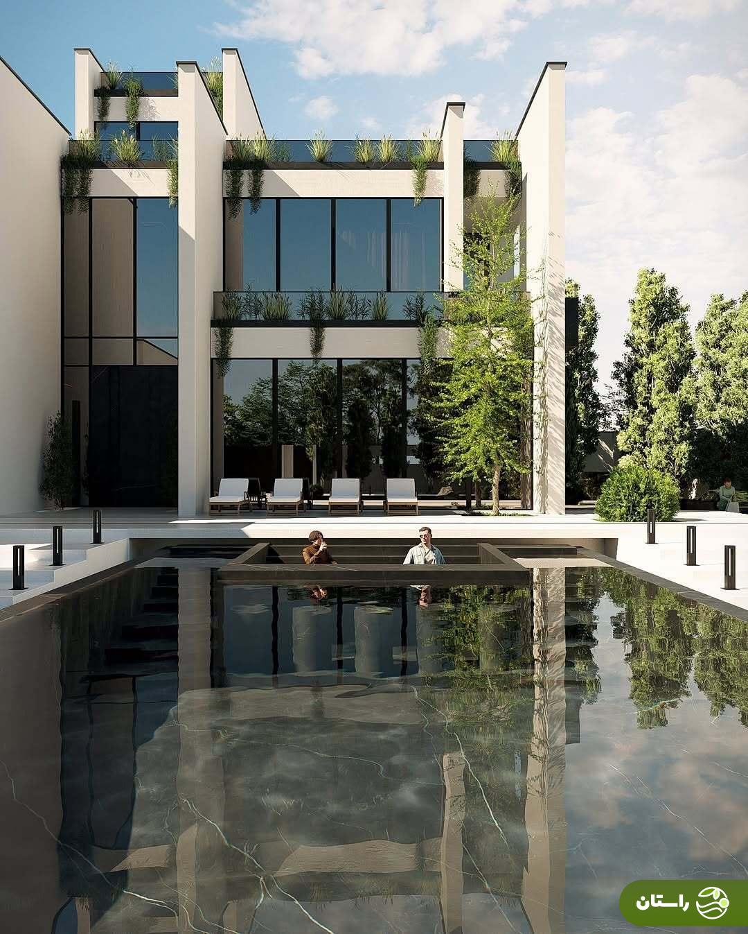 تصاویر؛ ویلای نور در شاندیز؛ خانهای روشن در قلب طبیعت خراسان تصاویر؛ ویلای نور در شاندیز؛ خانهای روشن در قلب طبیعت خراسان