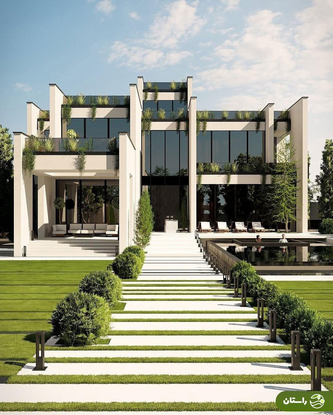 تصاویر؛ ویلای نور در شاندیز؛ خانهای روشن در قلب طبیعت خراسان تصاویر؛ ویلای نور در شاندیز؛ خانهای روشن در قلب طبیعت خراسان