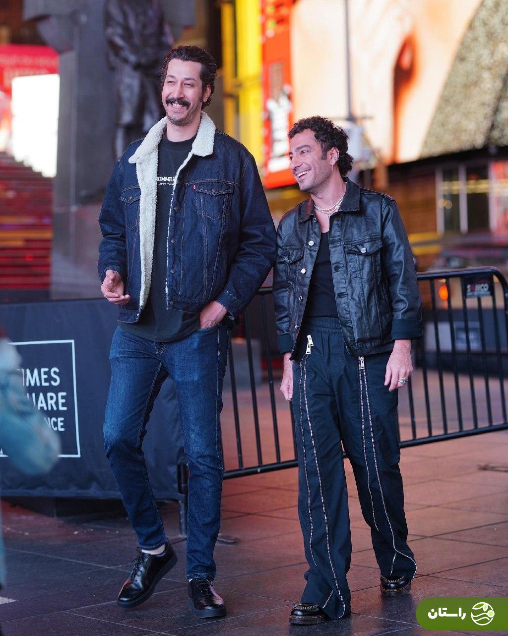 عکس | نوید محمدزاده و دیوید بکام در یک قاب؛‌ ماجراجویی نوید و بهرام در آمریکا ادامه دارد