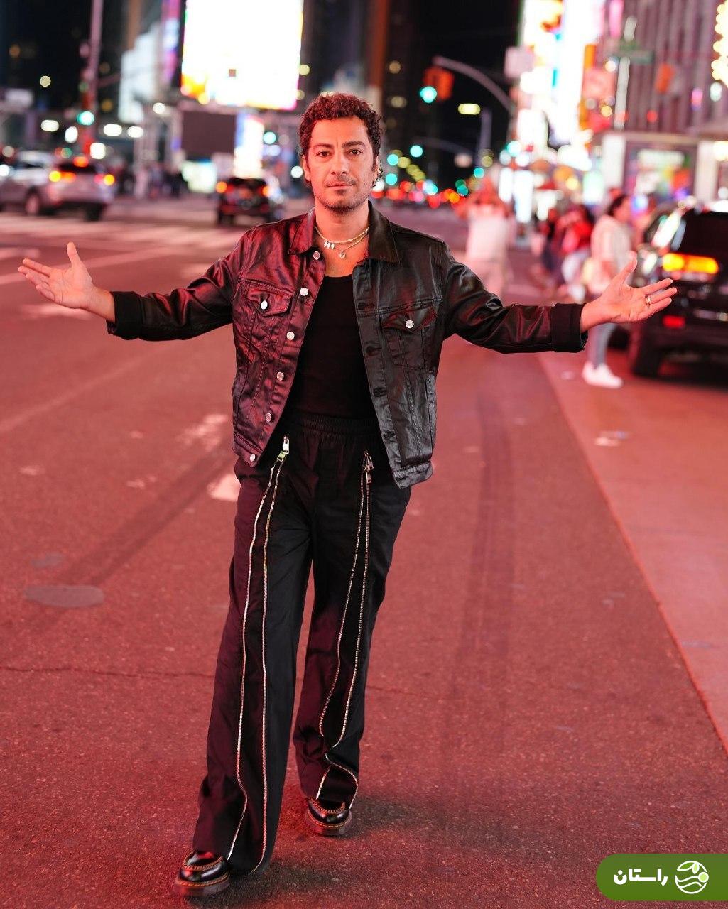 عکس | نوید محمدزاده و دیوید بکام در یک قاب؛‌ ماجراجویی نوید و بهرام در آمریکا ادامه دارد