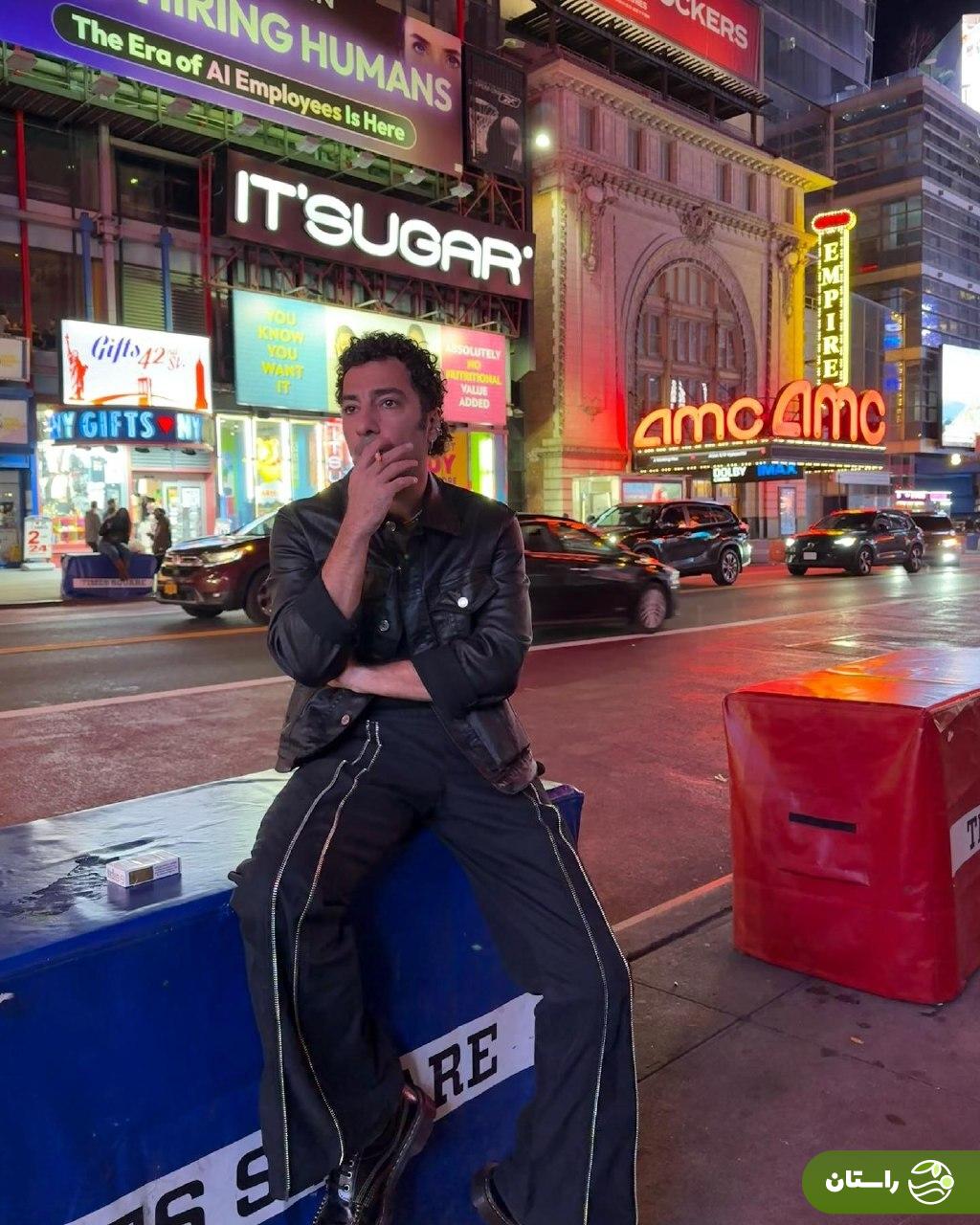 عکس | نوید محمدزاده و دیوید بکام در یک قاب؛‌ ماجراجویی نوید و بهرام در آمریکا ادامه دارد