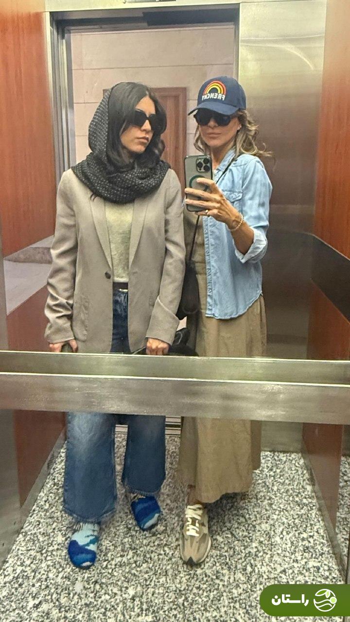 عکس | سلفی آسانسوری سحر دولتشاهی