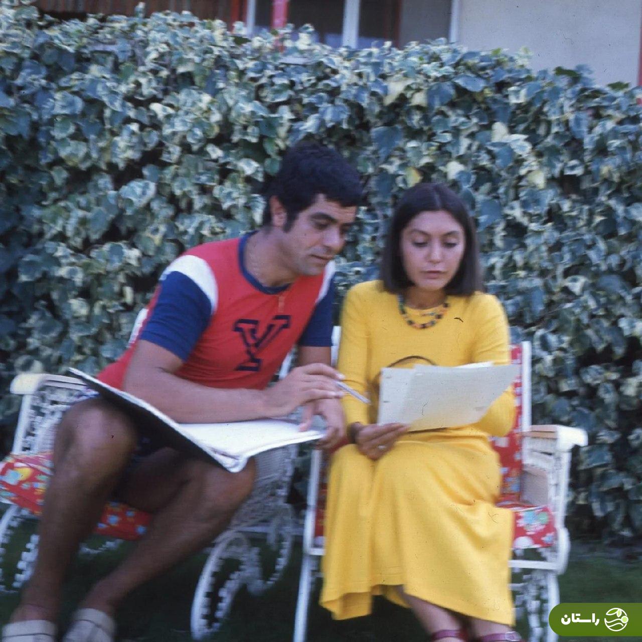 عکس | تونل زمان؛ گوگوش و بهروز وثوقی در پشت صحنه فیلم ماه عسل؛ سال ۱۳۵۵ عکس | تونل زمان؛ گوگوش و بهروز وثوقی در پشت صحنه فیلم ماه عسل؛ سال ۱۳۵۵