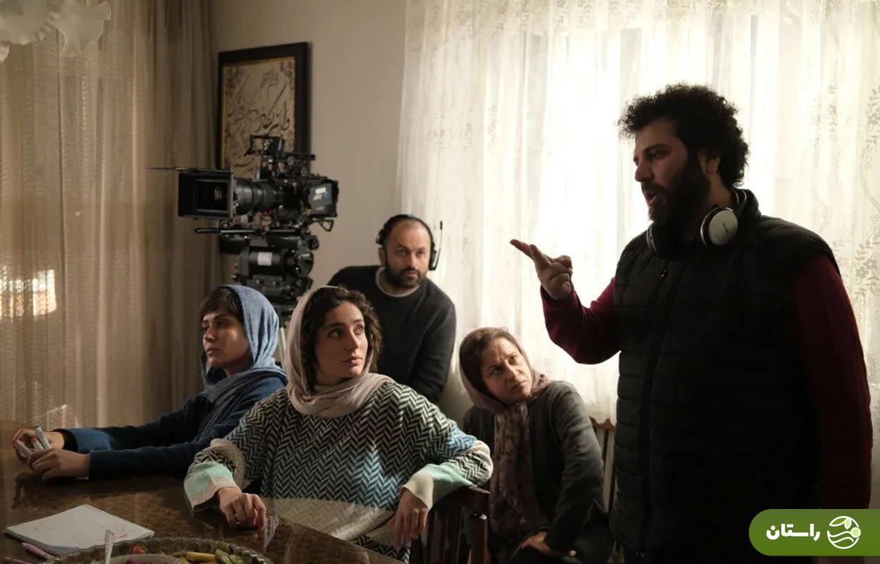 عکس | پریناز ایزدیار و سها نیاستی در پشت صحنه فیلم «زن و بچه»