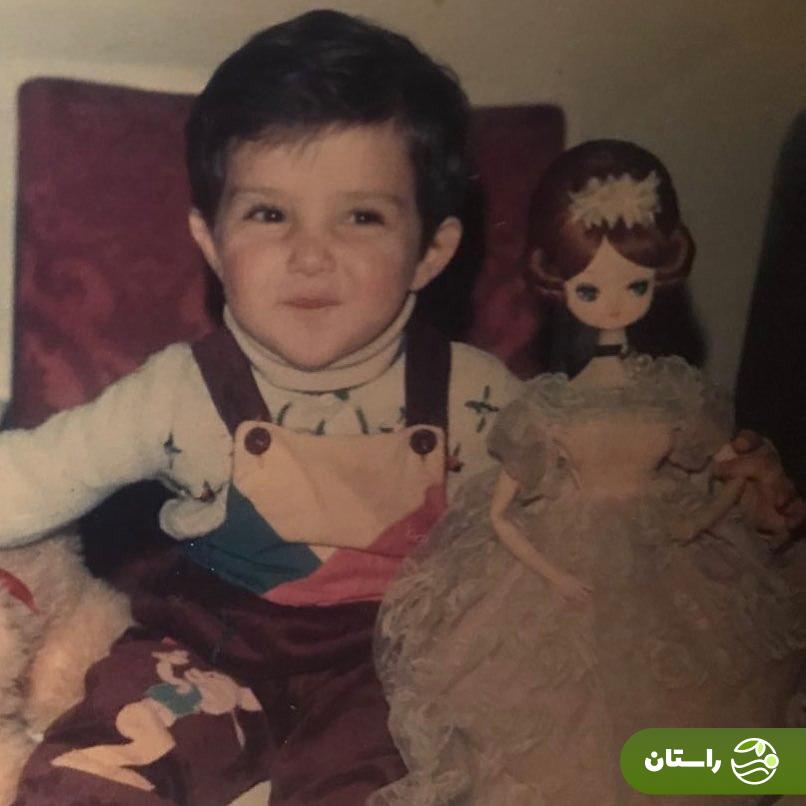 عکس | تونل زمان؛ تغییر چهرۀ «لیلا اوتادی» در کودکی