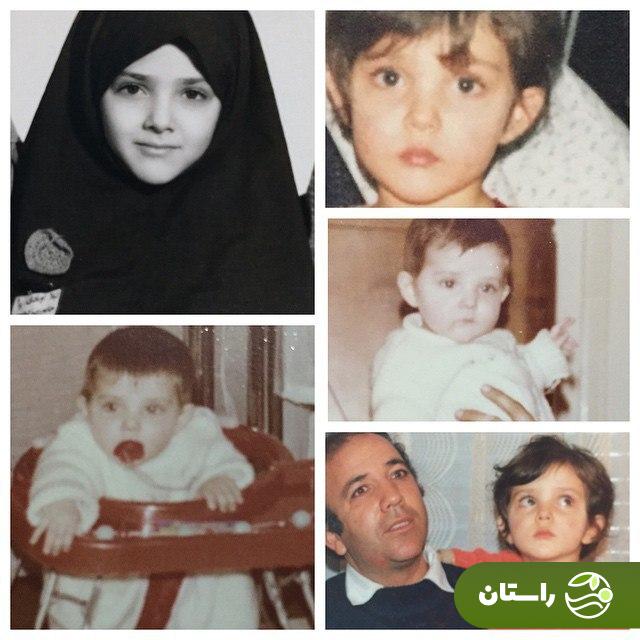 عکس | تونل زمان؛ تغییر چهرۀ «لیلا اوتادی» در کودکی
