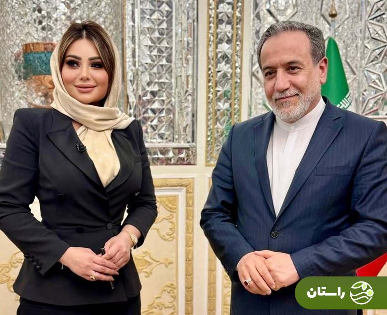 تصاویر | عکس جنجالی عراقچی با مجری زن عرب مشهور به «سیندرلای فلسطین»؛ هدیل علیان کیست؟
