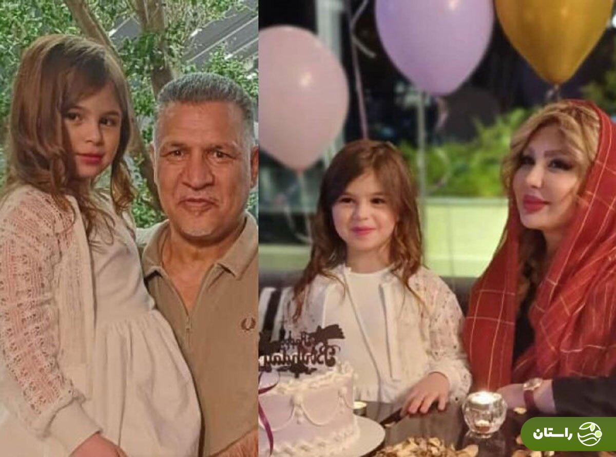 عکس | علی دایی در جشن تولد دختر نیوشا ضیغنی