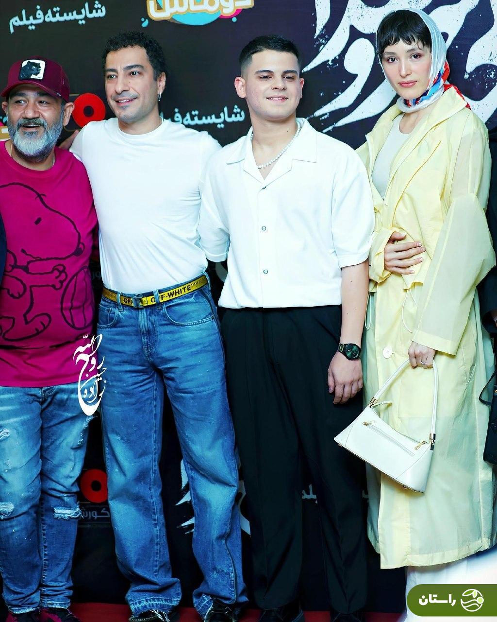 عکس | نوید محمدزاده، مهران غفوریان و فرشته حسینی در یک قاب