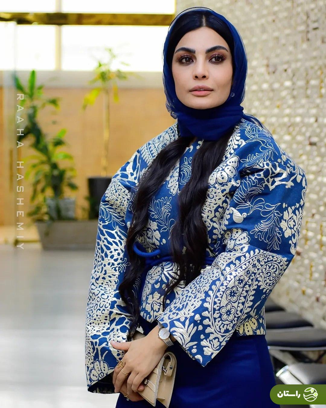 تصاویر | استایل خاص و متفاوت صحرا اسداللهی در اکران فیلم پاکول