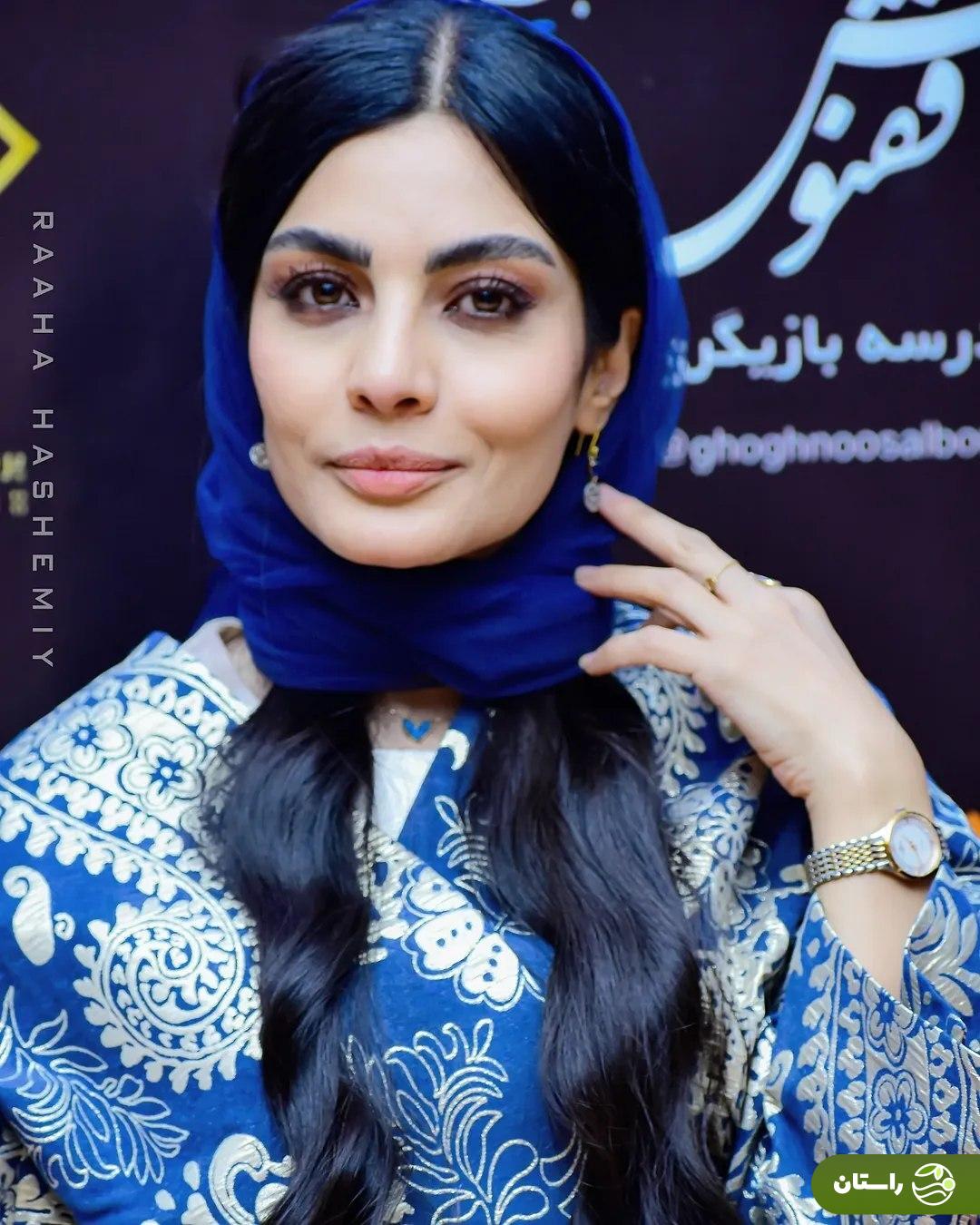 تصاویر | استایل خاص و متفاوت صحرا اسداللهی در اکران فیلم پاکول