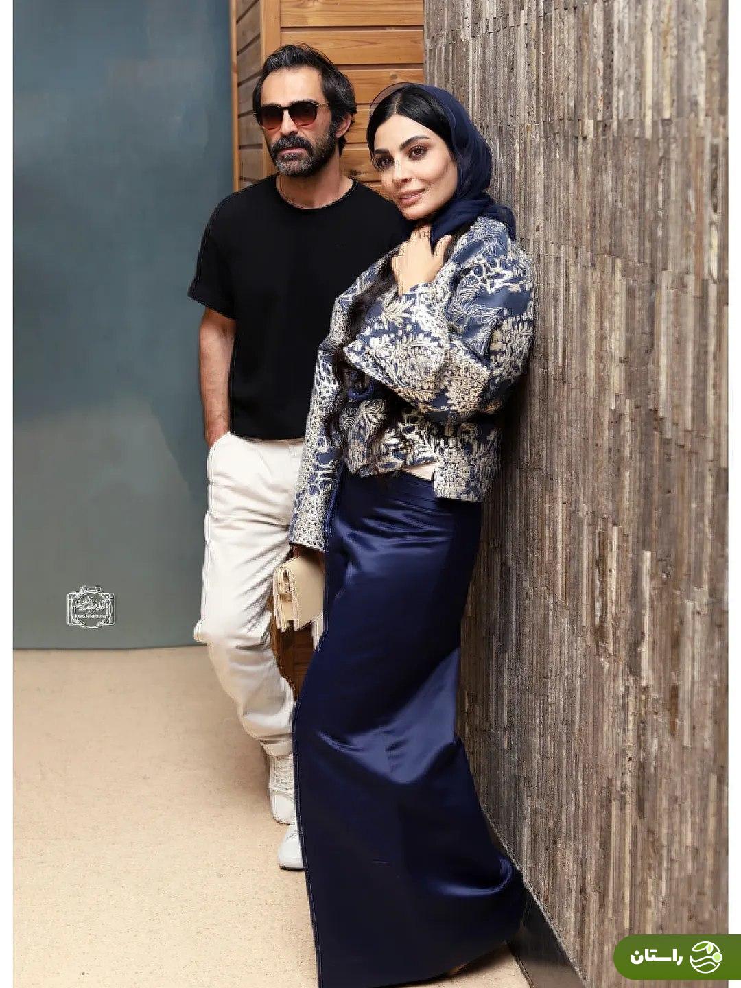 تصاویر | استایل خاص و متفاوت صحرا اسداللهی در اکران فیلم پاکول