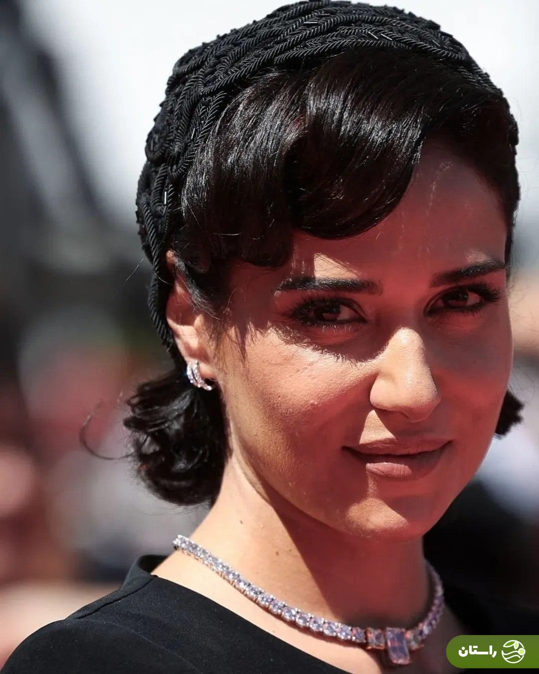 تصاویر | استایل پریناز ایزدیار و پیمان معادی در فرش قرمز «زن و بچه» در جشنواره کن ۲۰۲۵