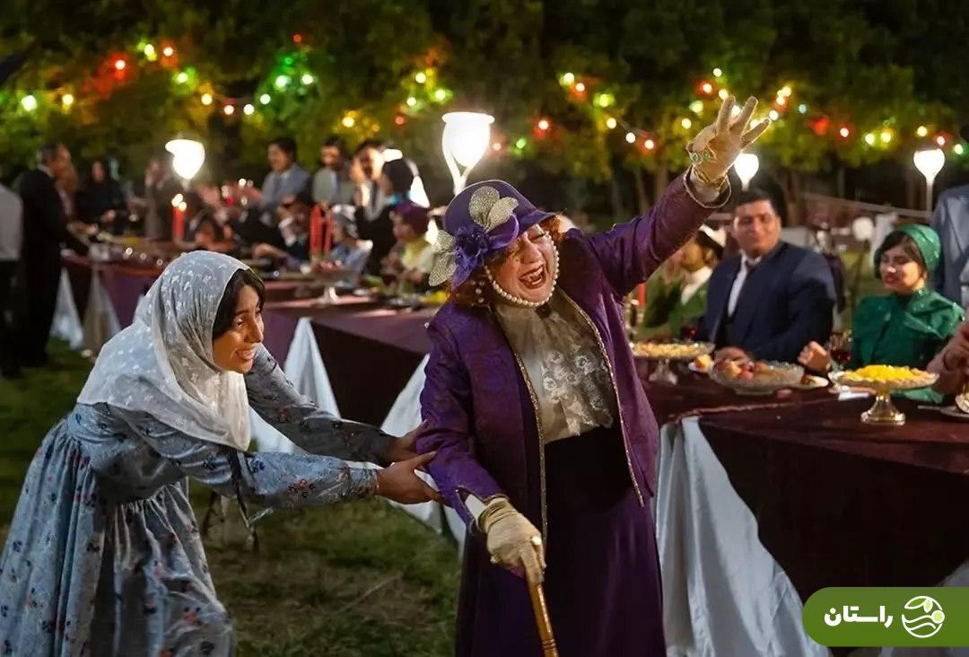 عکس |  ترلان پروانه و مریم سعادت در سریال توقیف شده «سووشون»