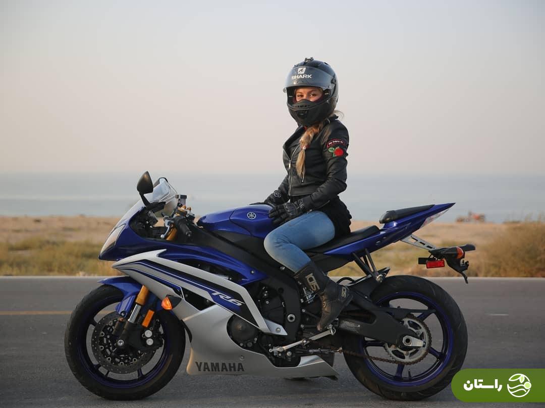 عکس‌های خاص بهناز شفیعی دختر جسور موتورسواری
