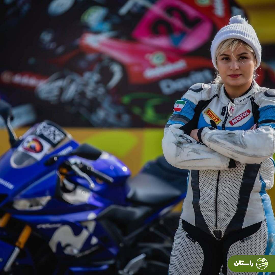 عکس‌های خاص بهناز شفیعی دختر جسور موتورسواری