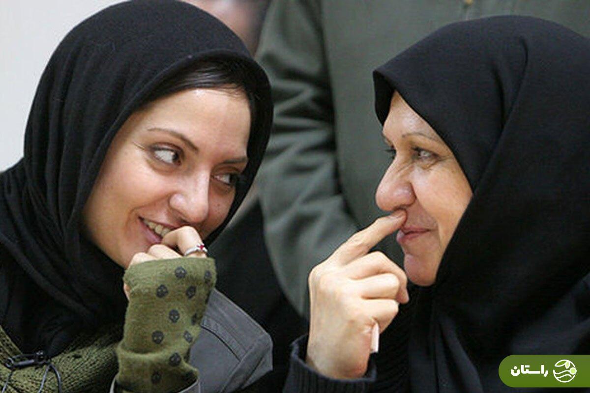 ویدئو | حضور برخی چهرهها در مراسم یادبود مادر مهناز افشار