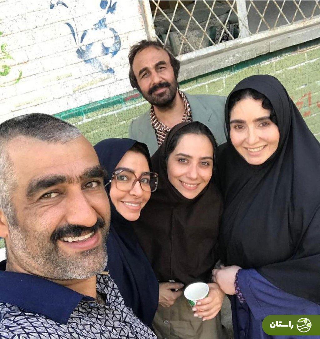 تصاویری دیدنی از  پشت صحنه فیلم توقیفی «شیشلیک»؛ رضا عطاران، ژال صامتی، پژمان جمشیدی