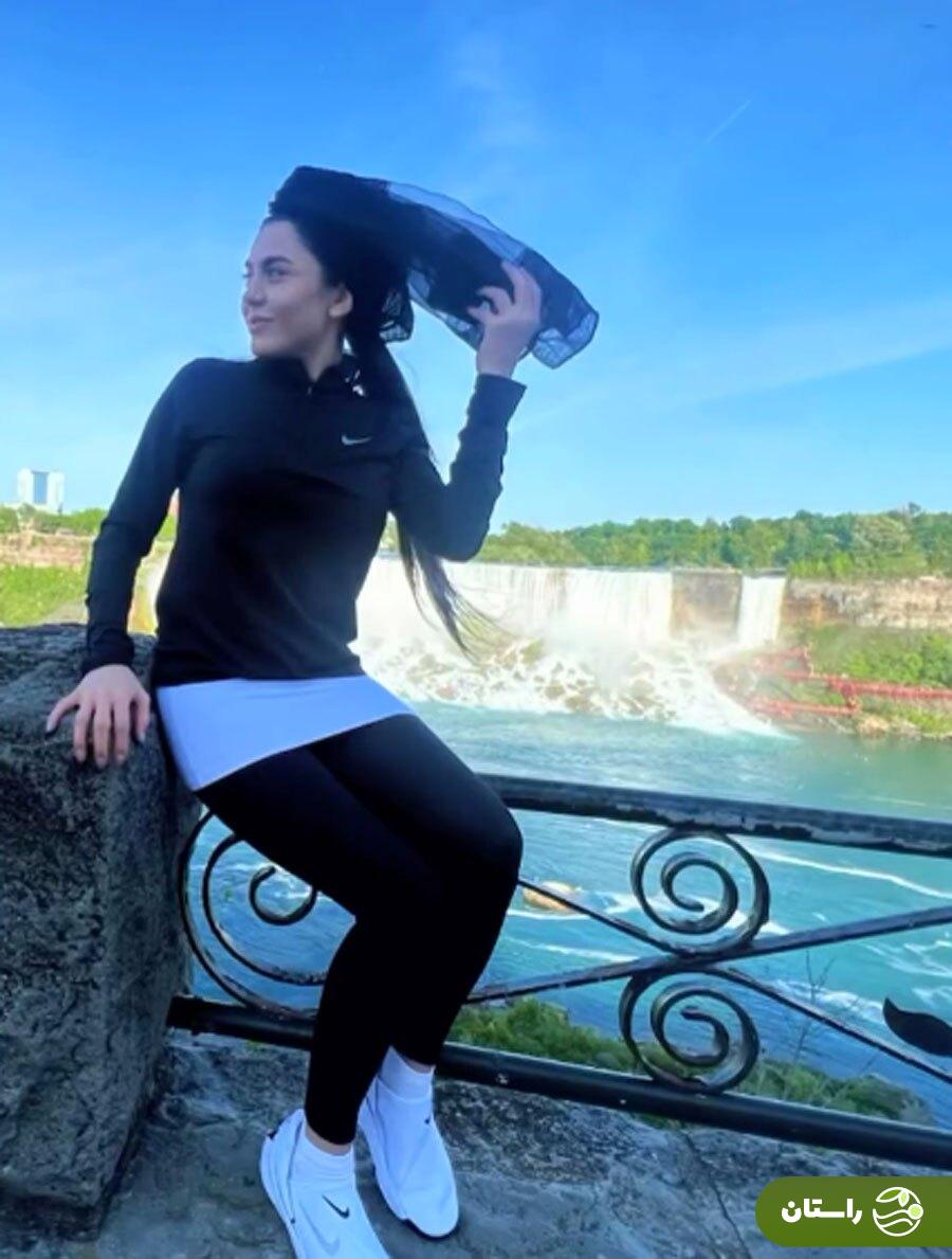 تصاویر | جشن تولد ۳۶ سالگی آزاده زارعی بازیگر نقش باران در سریال «آوای باران» کنار آبشار نیاگارا تصاویر | جشن تولد ۳۶ سالگی آزاده زارعی بازیگر نقش باران در سریال «آوای باران» کنار آبشار نیاگارا