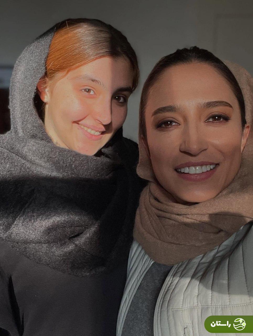 تصاویر دیدنی از پشت صحنه سریال وحشی؛ داوود (جواد عزتی)، رها (نگار جواهریان) و شکوفه (زهرا مددی)