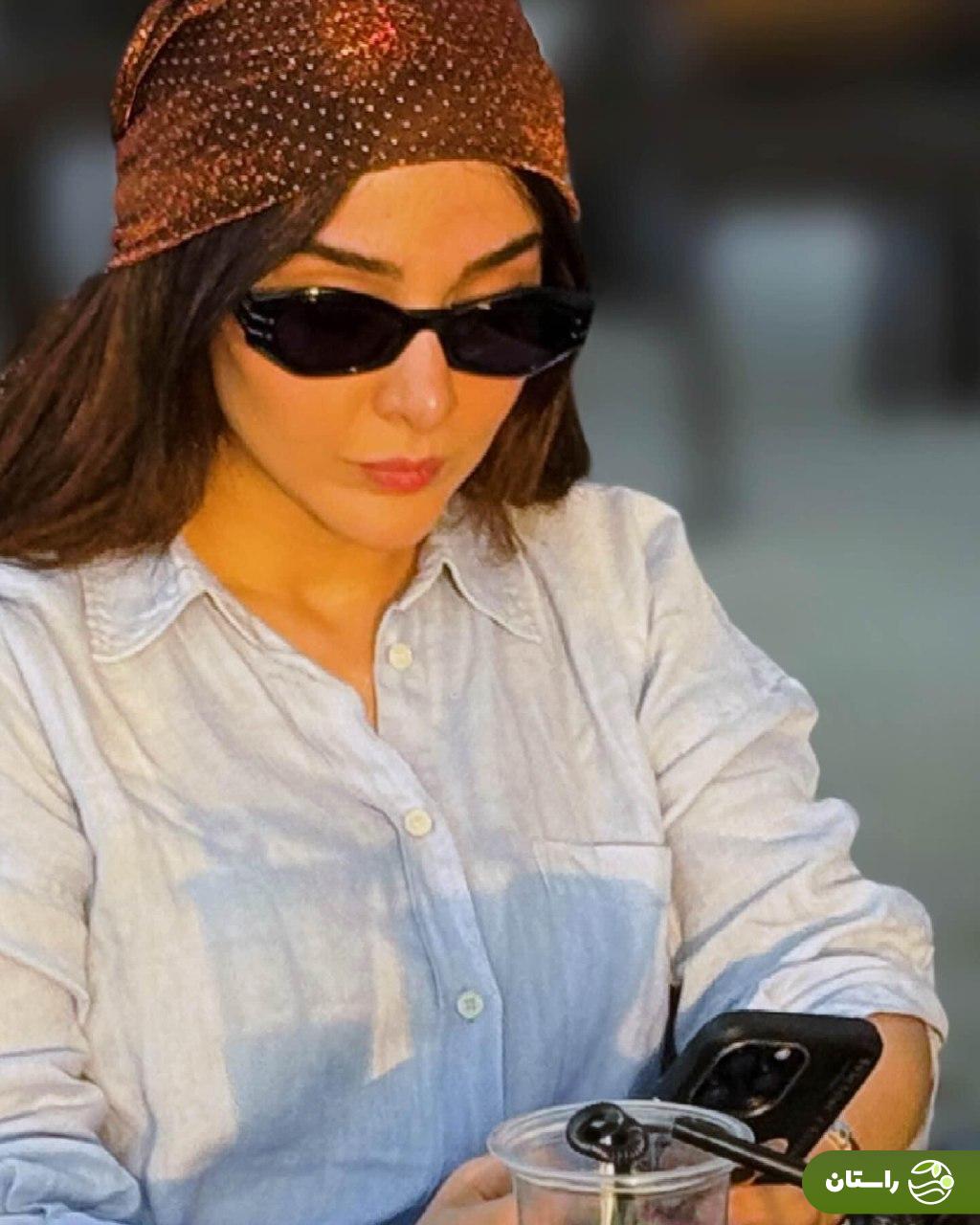 جدیدترین عکس از یاسمن سریال «لحظه گرگ‌ومیش»