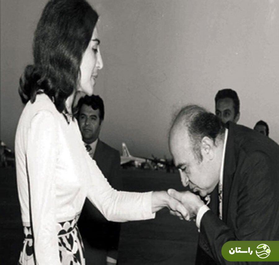 عکس | تونل زمان؛ فاطمه پهلوی خواهر محمدرضا شاه و ازدواج جنجالی‌اش با روزنامه‌نگار آمریکایی در سال  ۱۳۲۷
