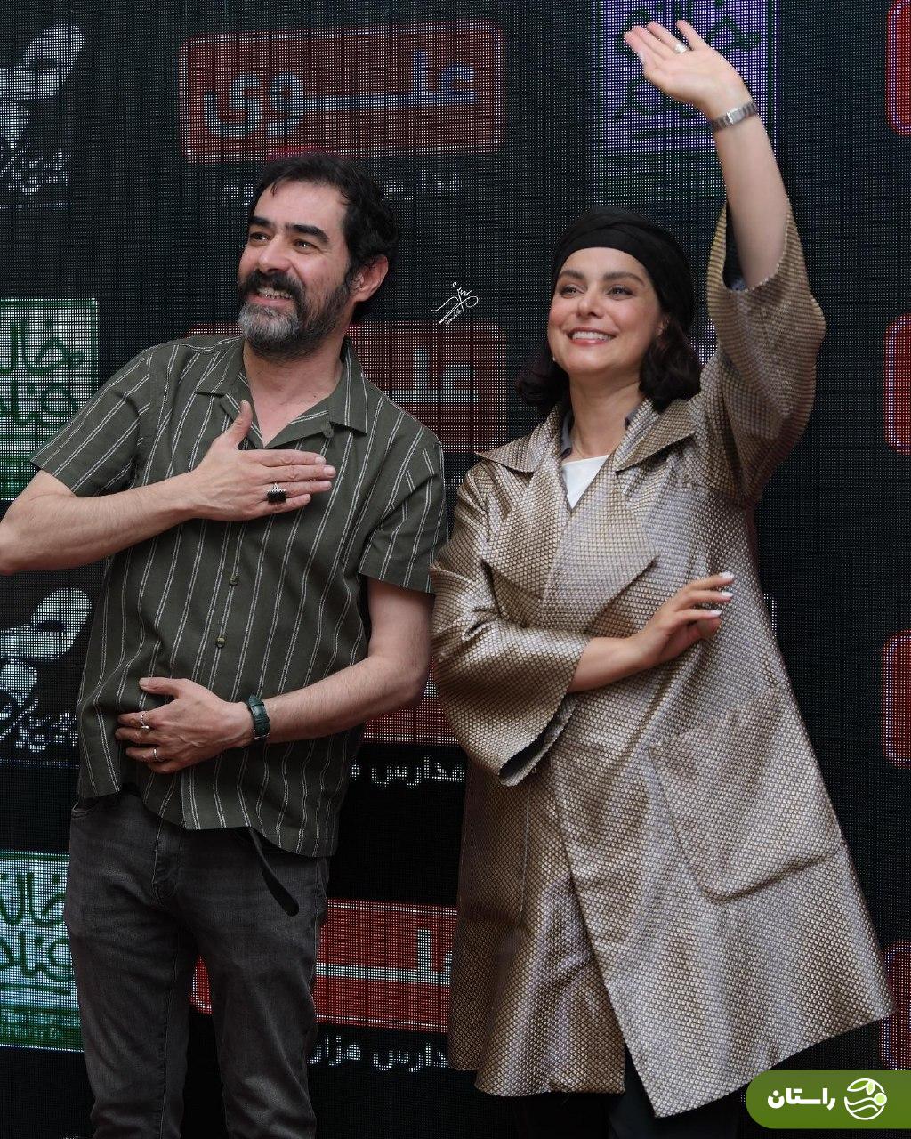 تصاویر | شهاب حسینی و غزل شاکری در اکرام فیلم رها