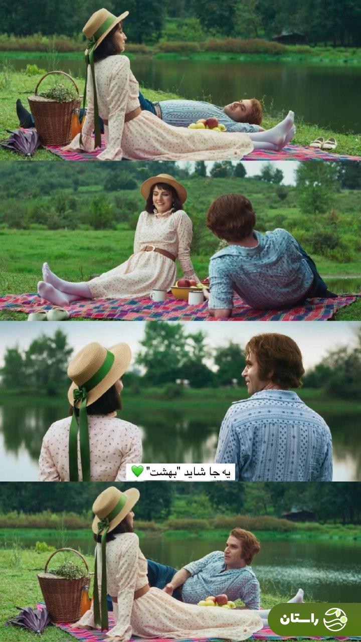 عکس | ۴ قاب دیدنی از بهشت امیر (هوتن شکیبا) و شیرین (مهسا حجازی) در سریال تاسیان