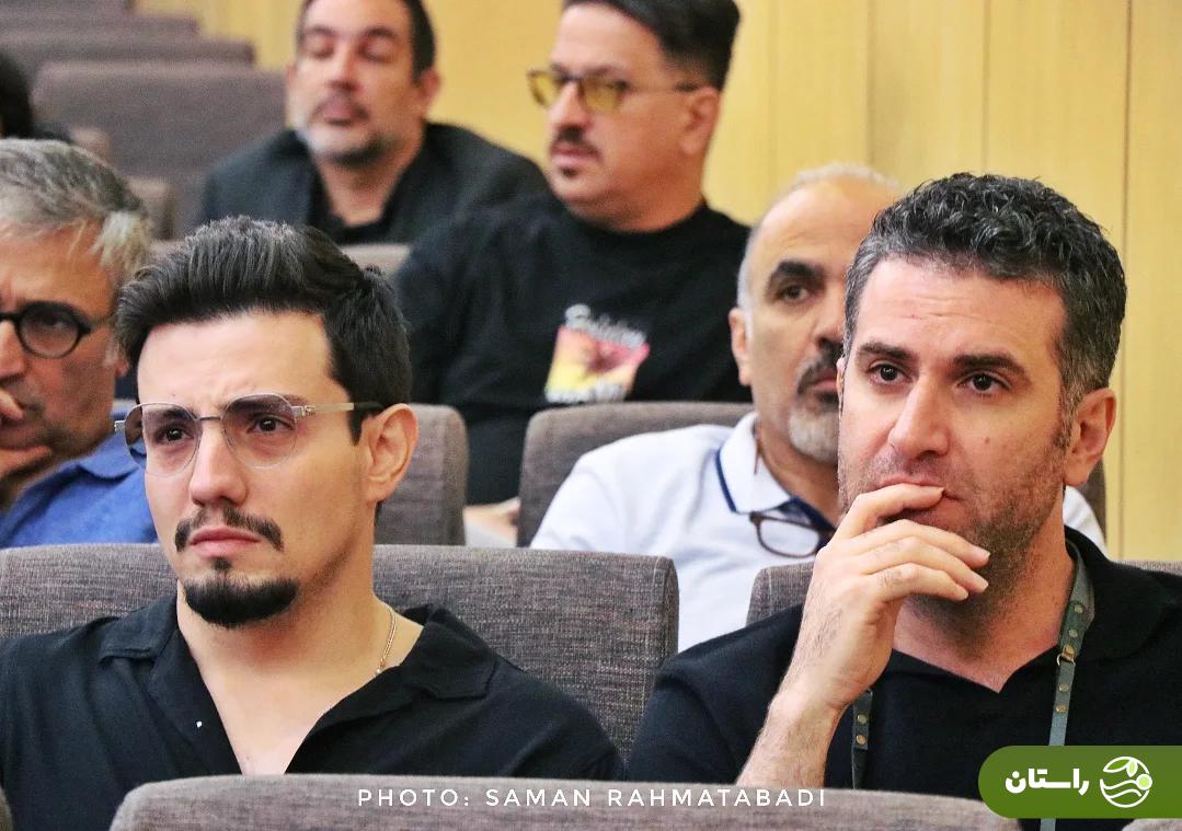 تصاویر | بازیگران سینما و تلویزیون در مراسم ختم پدر عباس جمشیدی‌فر